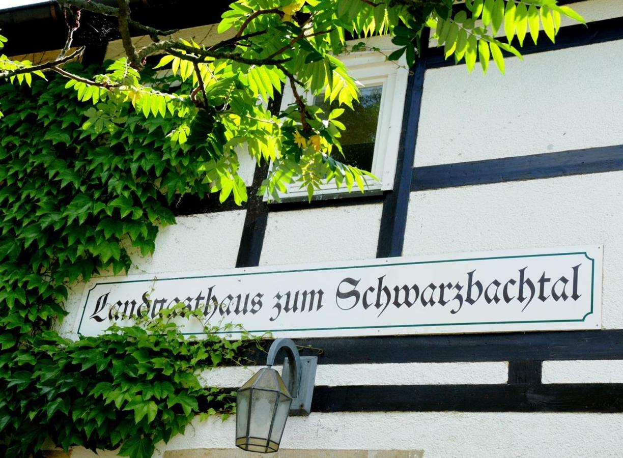 Landgasthaus Schwarzbachtal Lohsdorf Eksteriør billede